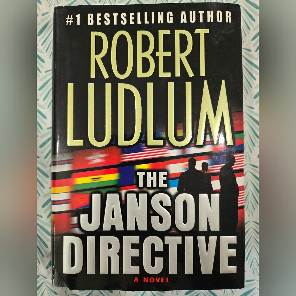 The Janson Directive Hardcover Book - Black